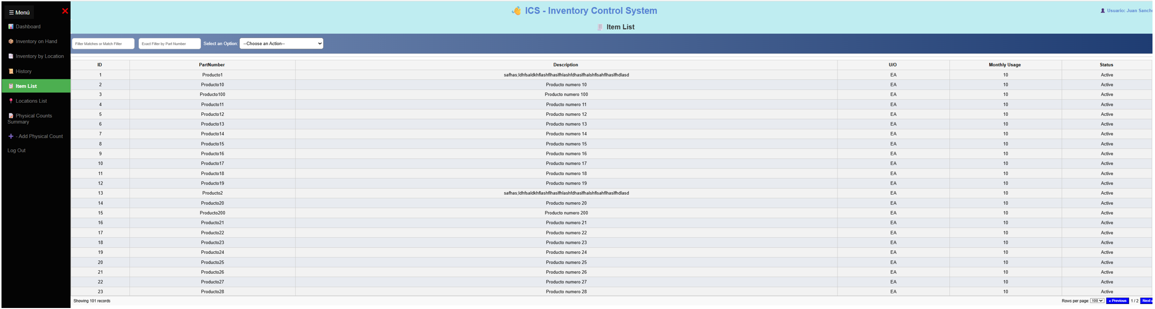 Reportes del negocio
